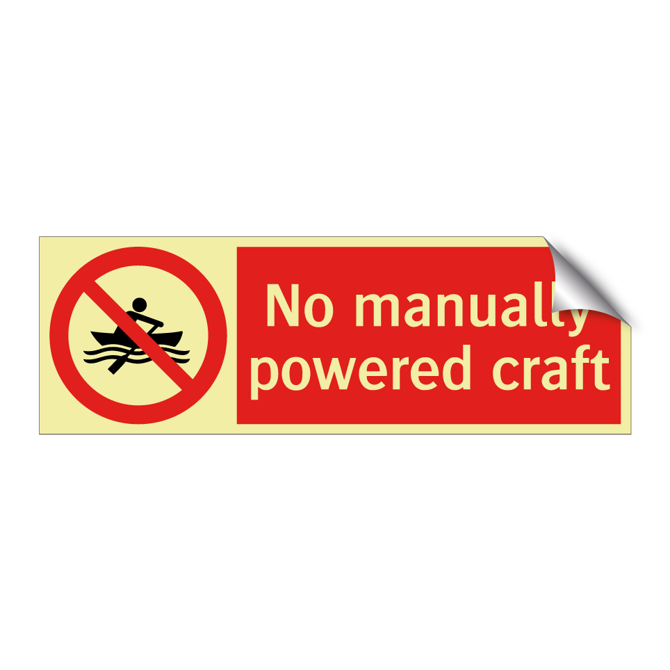 No manually powered craft