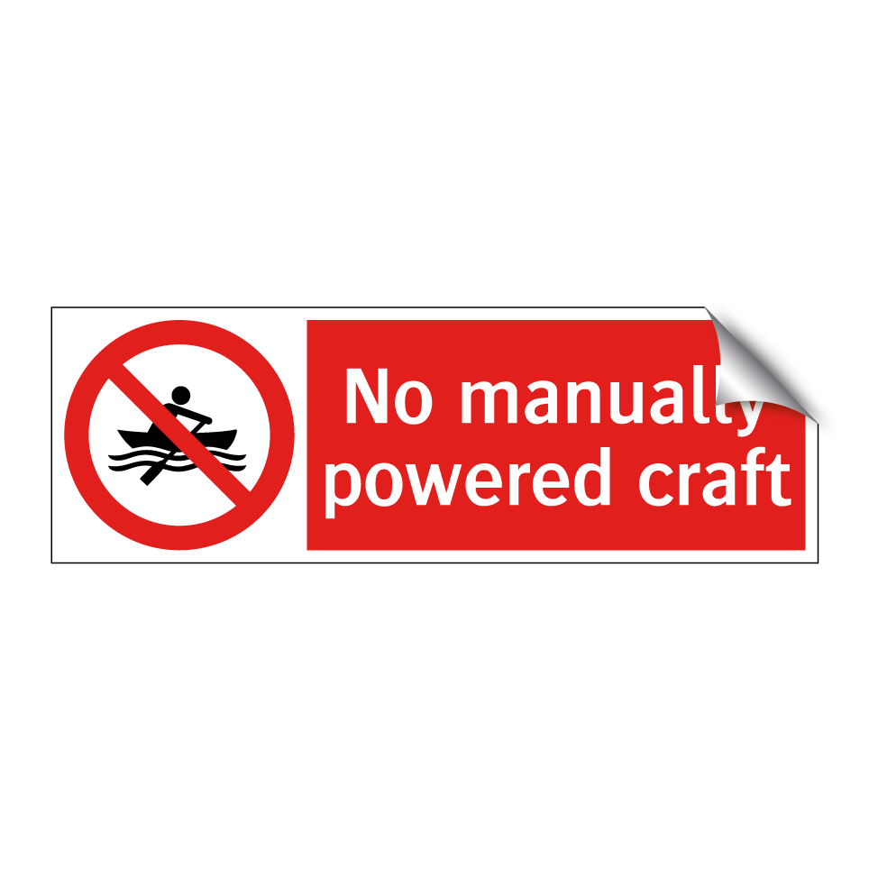 No manually powered craft