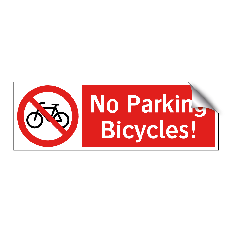 No Parking Bicycles!