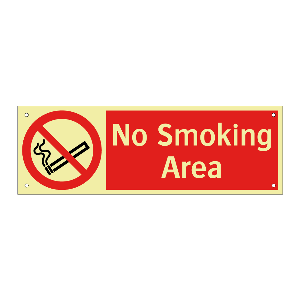 No Smoking Area