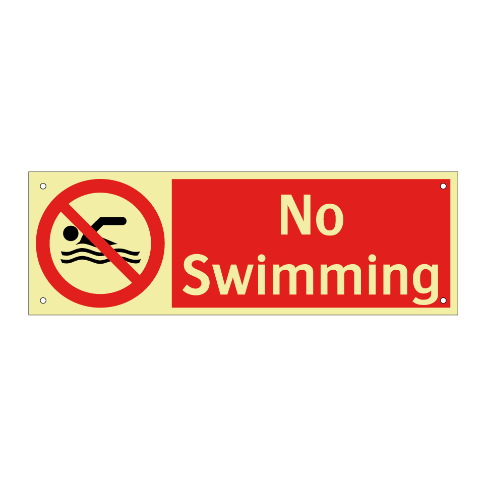 No Swimming