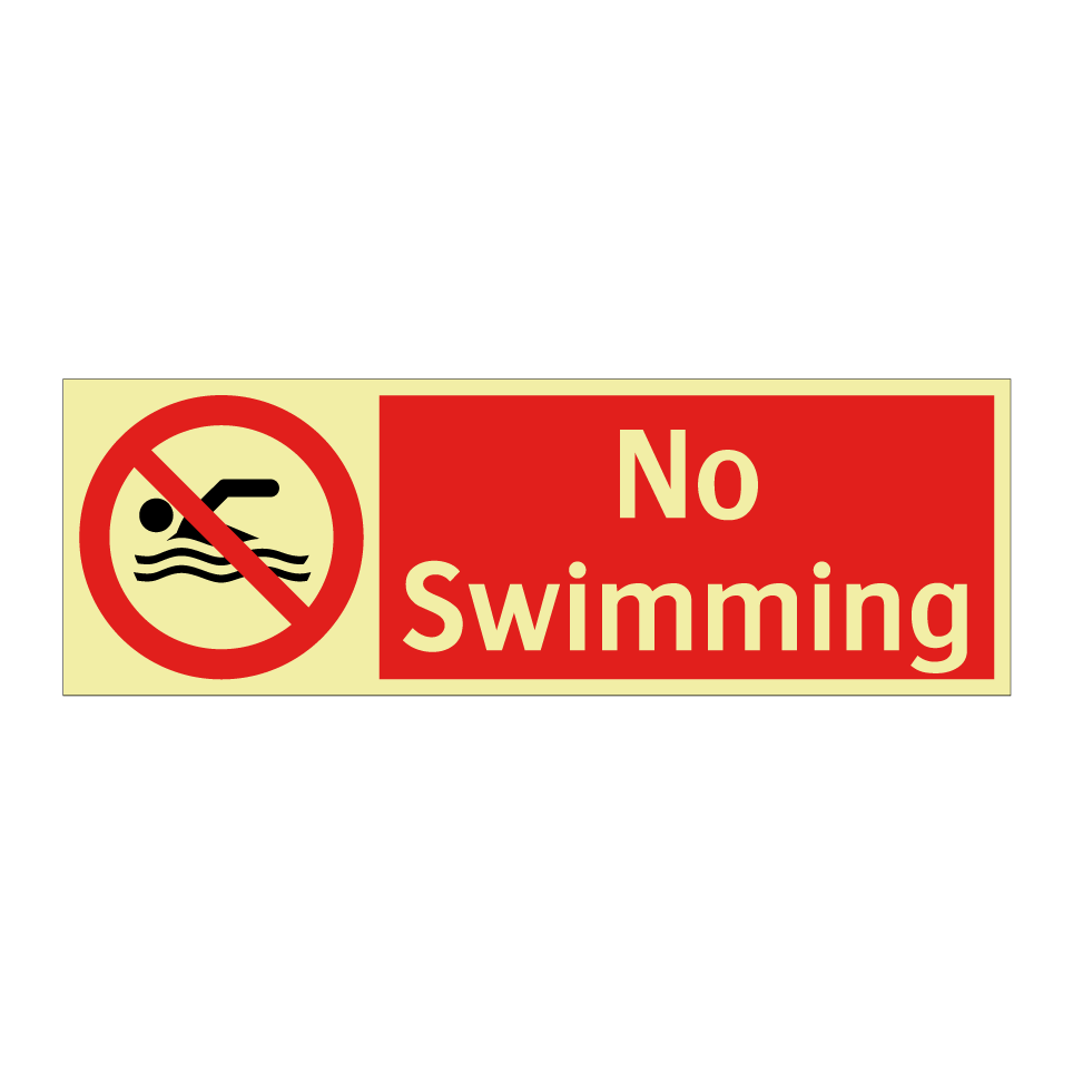 No Swimming