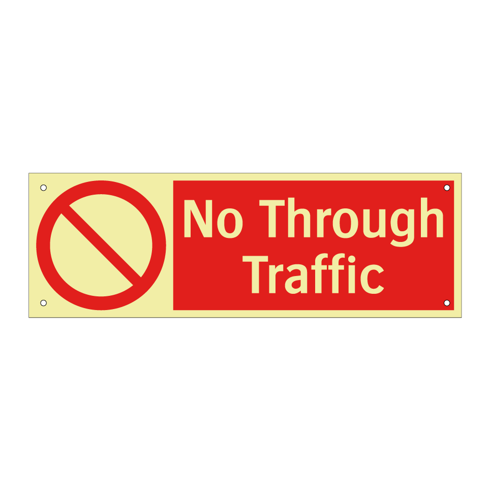 No Through Traffic