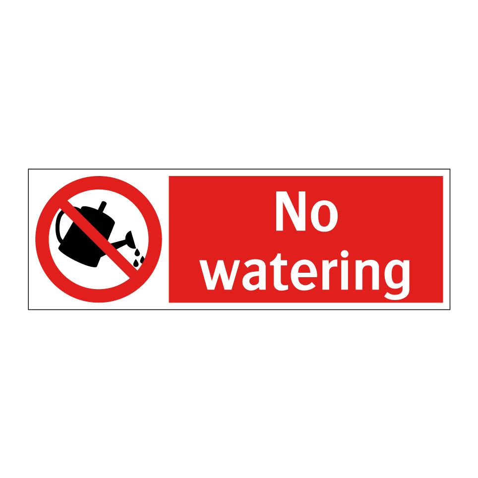 No watering
