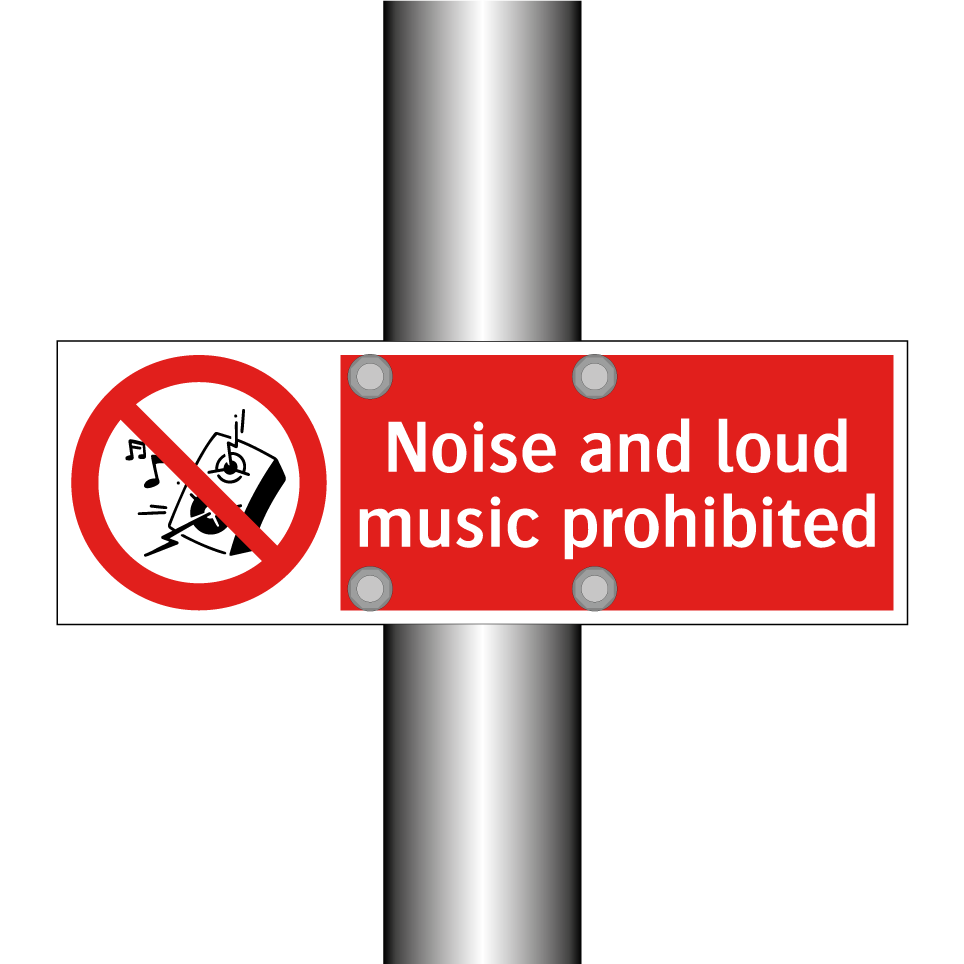 Noise and loud music prohibited