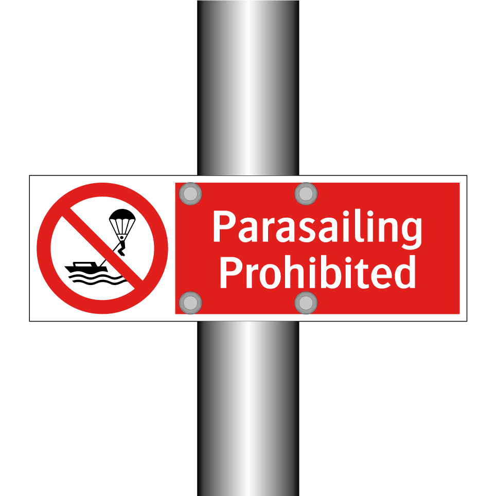 Parasailing Prohibited