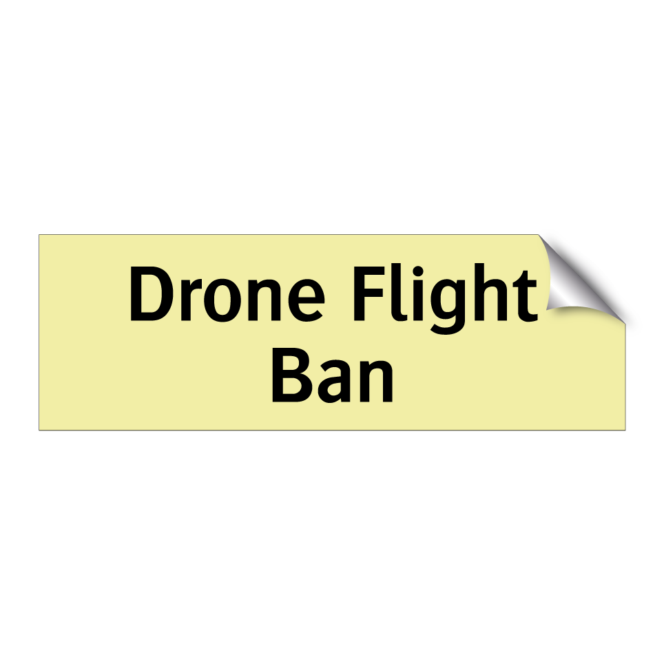 Drone Flight Ban