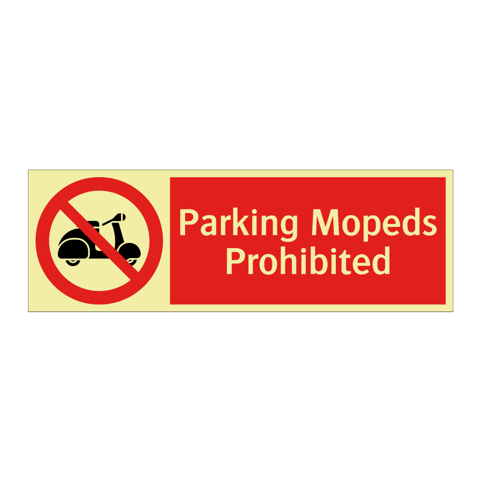 Parking Mopeds Prohibited