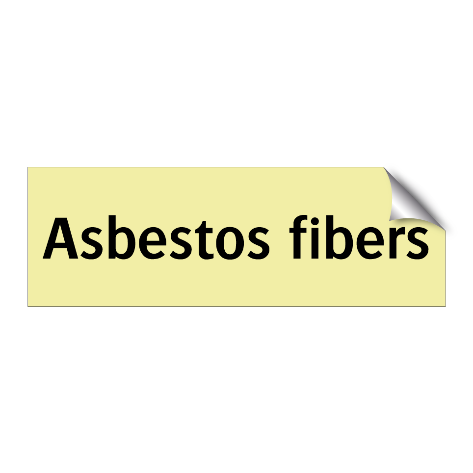 Asbestos fibers