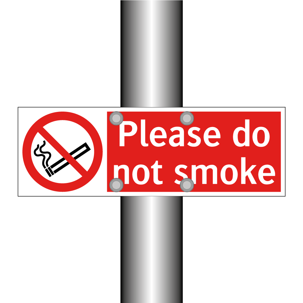 Please do not smoke