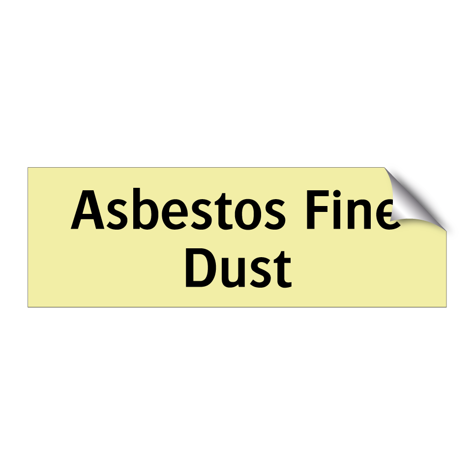 Asbestos Fine Dust