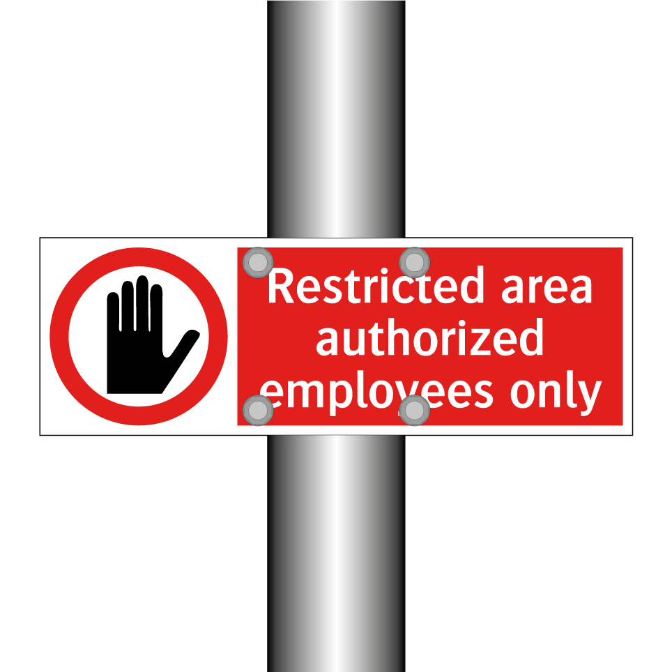 Restricted area authorized employees only