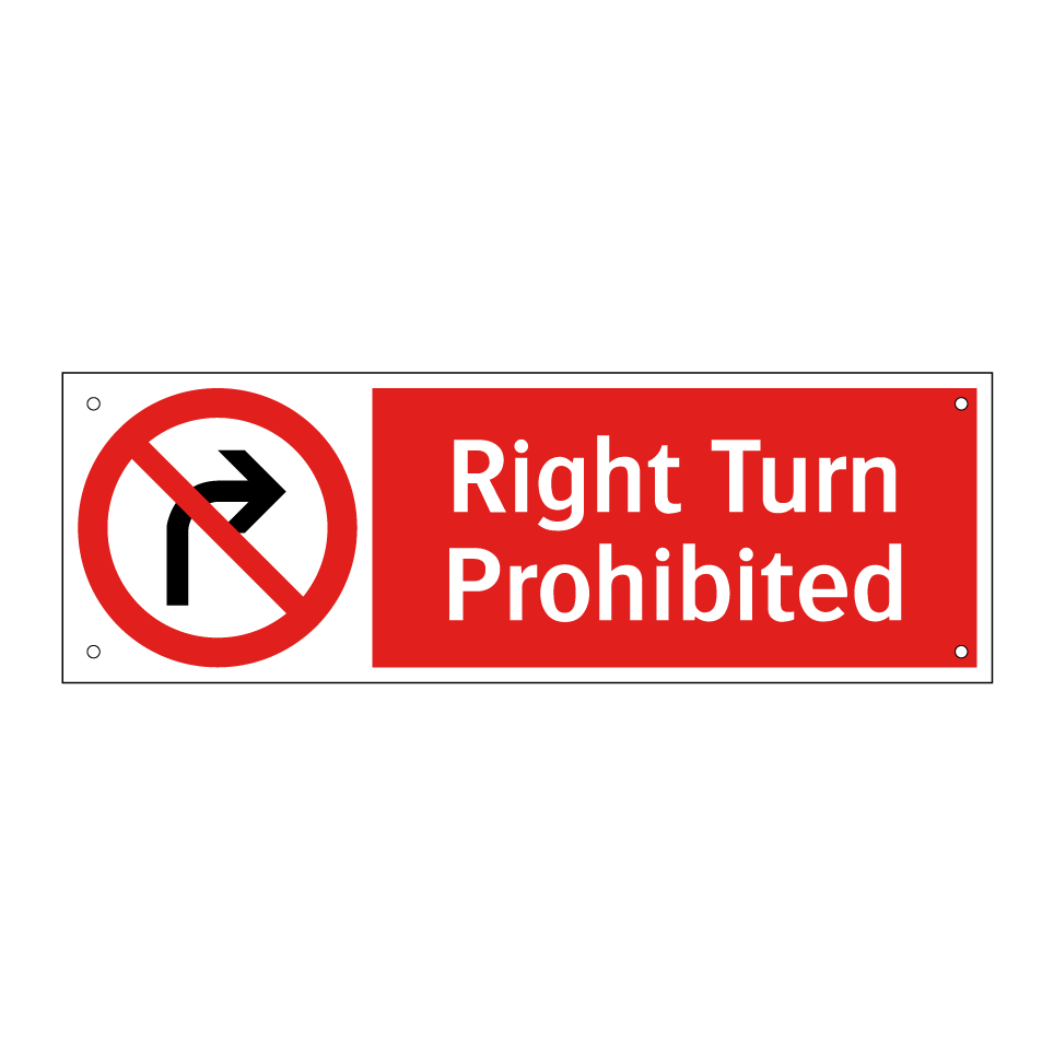 Right Turn Prohibited