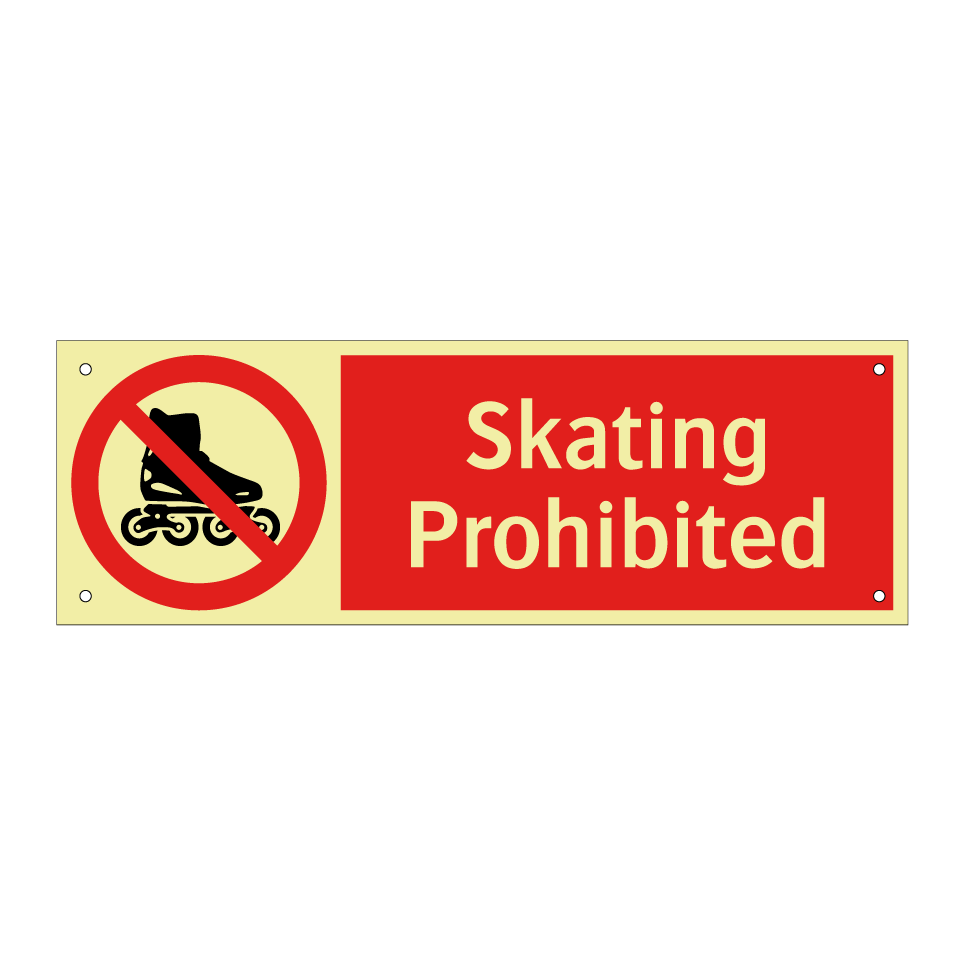 Skating Prohibited