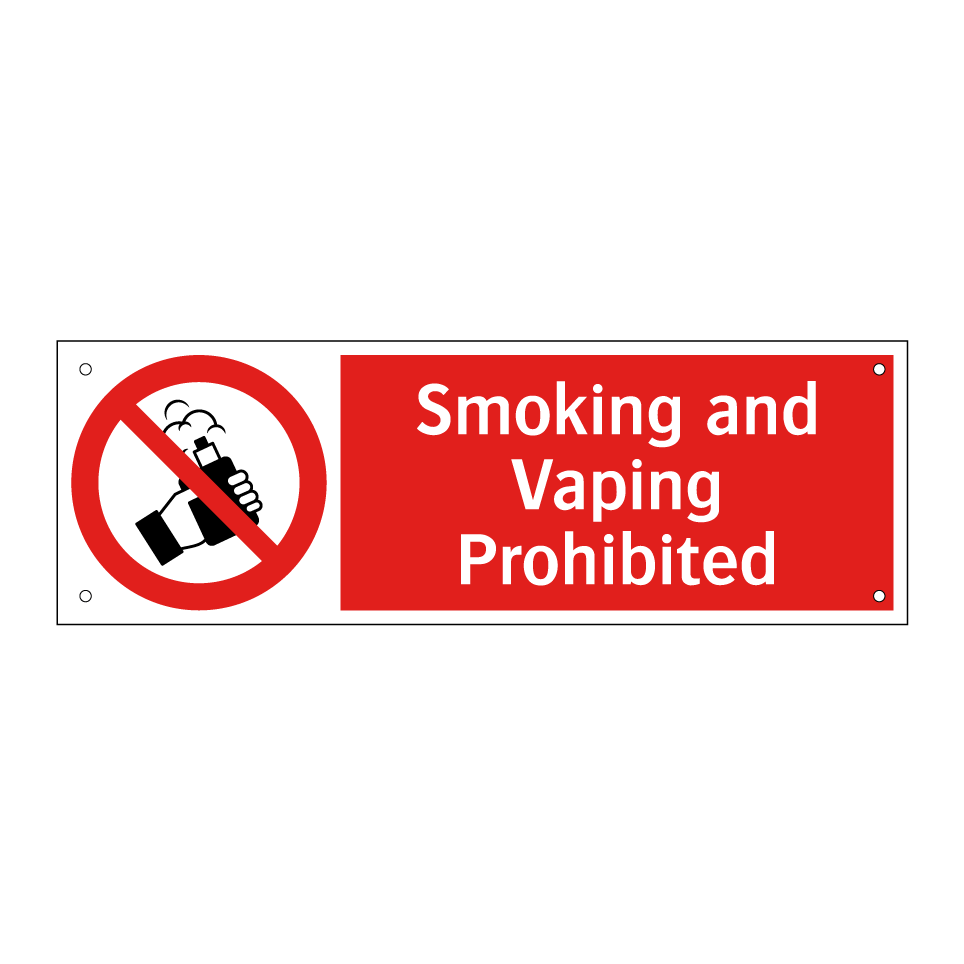 Smoking and Vaping Prohibited