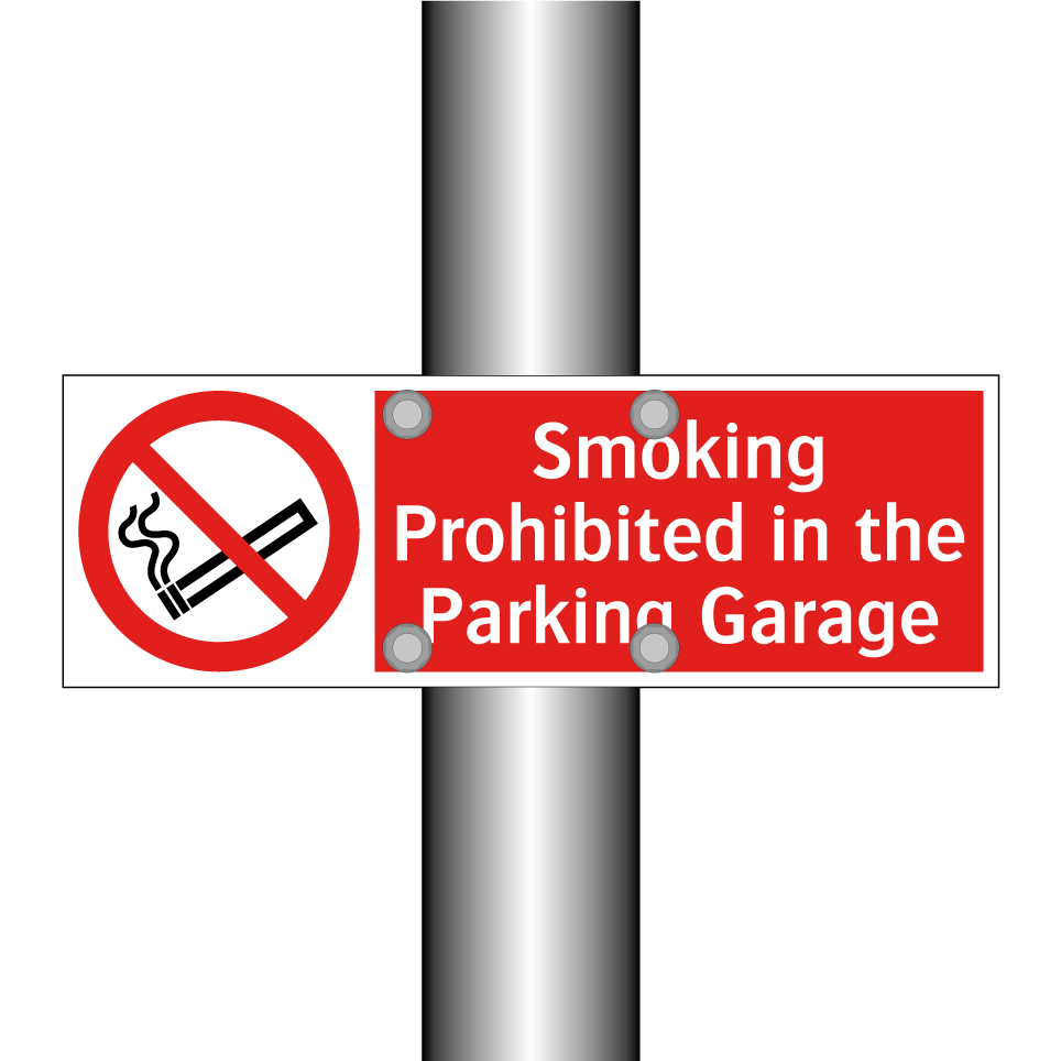 Smoking Prohibited in the Parking Garage