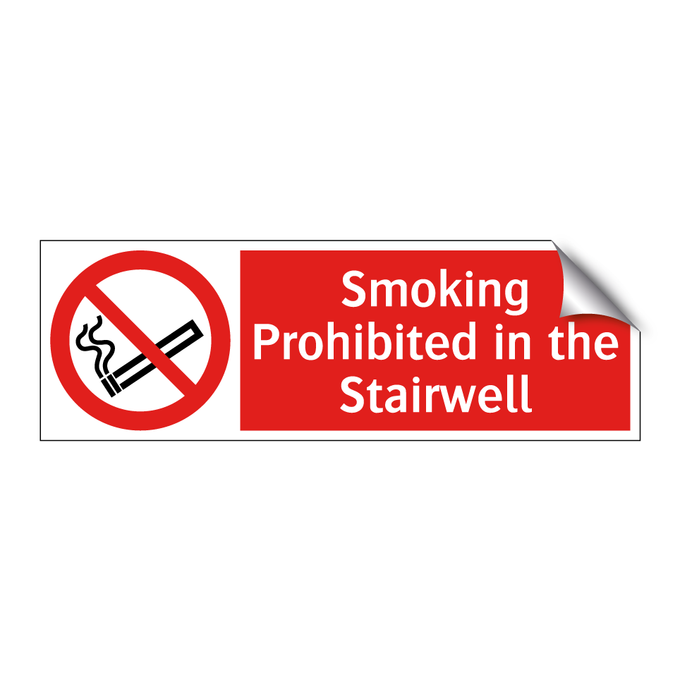 Smoking Prohibited in the Stairwell
