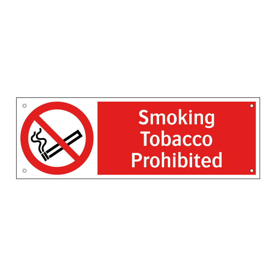 Smoking Tobacco Prohibited