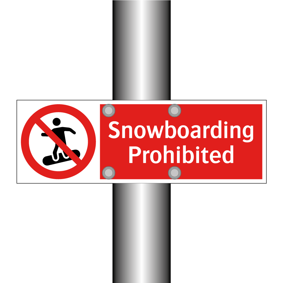 Snowboarding Prohibited