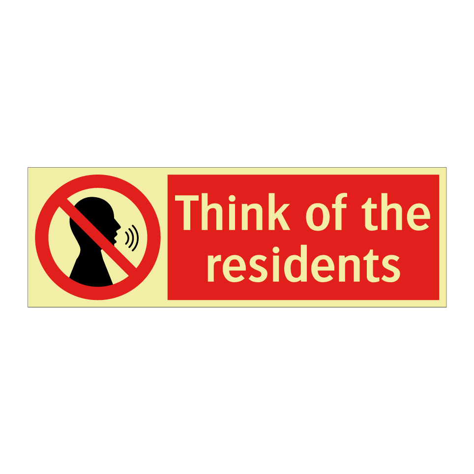 Think of the residents