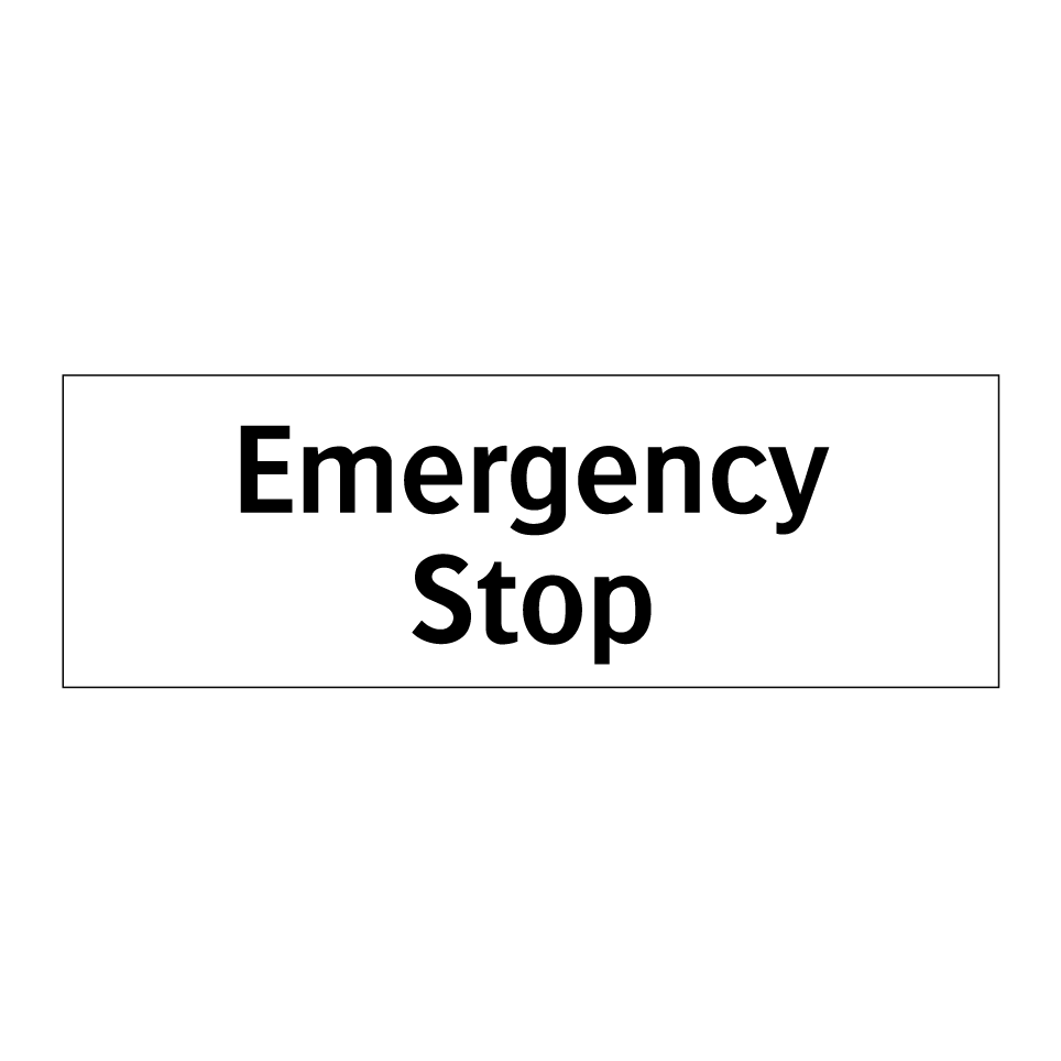 Emergency Stop