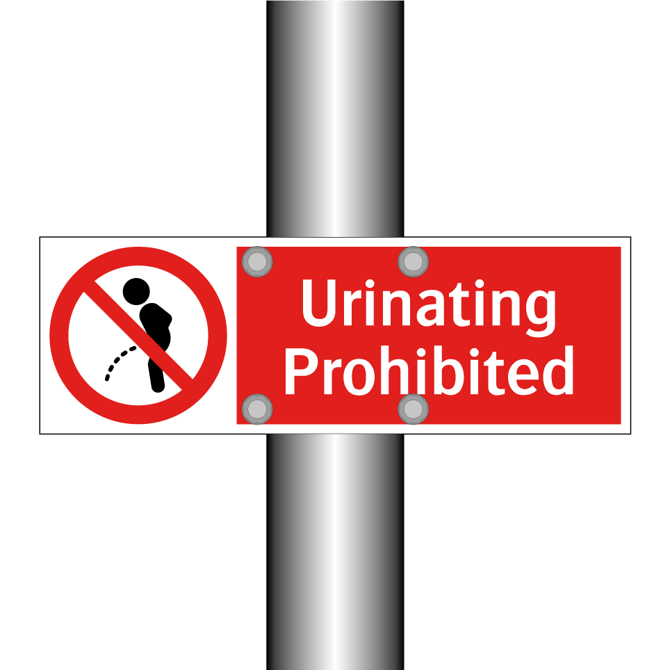 Urinating Prohibited