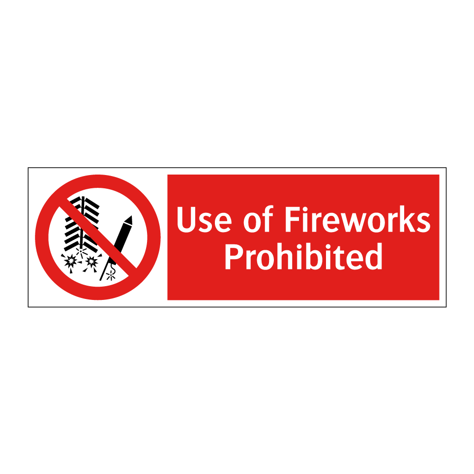 Use of Fireworks Prohibited