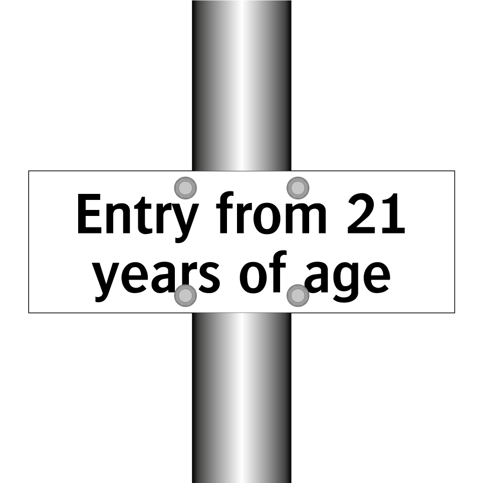 Entry from 21 years of age