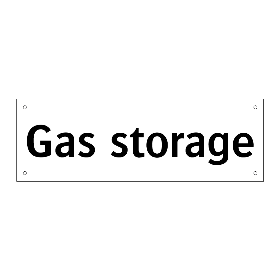 Gas storage