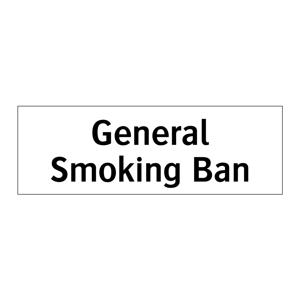 General Smoking Ban