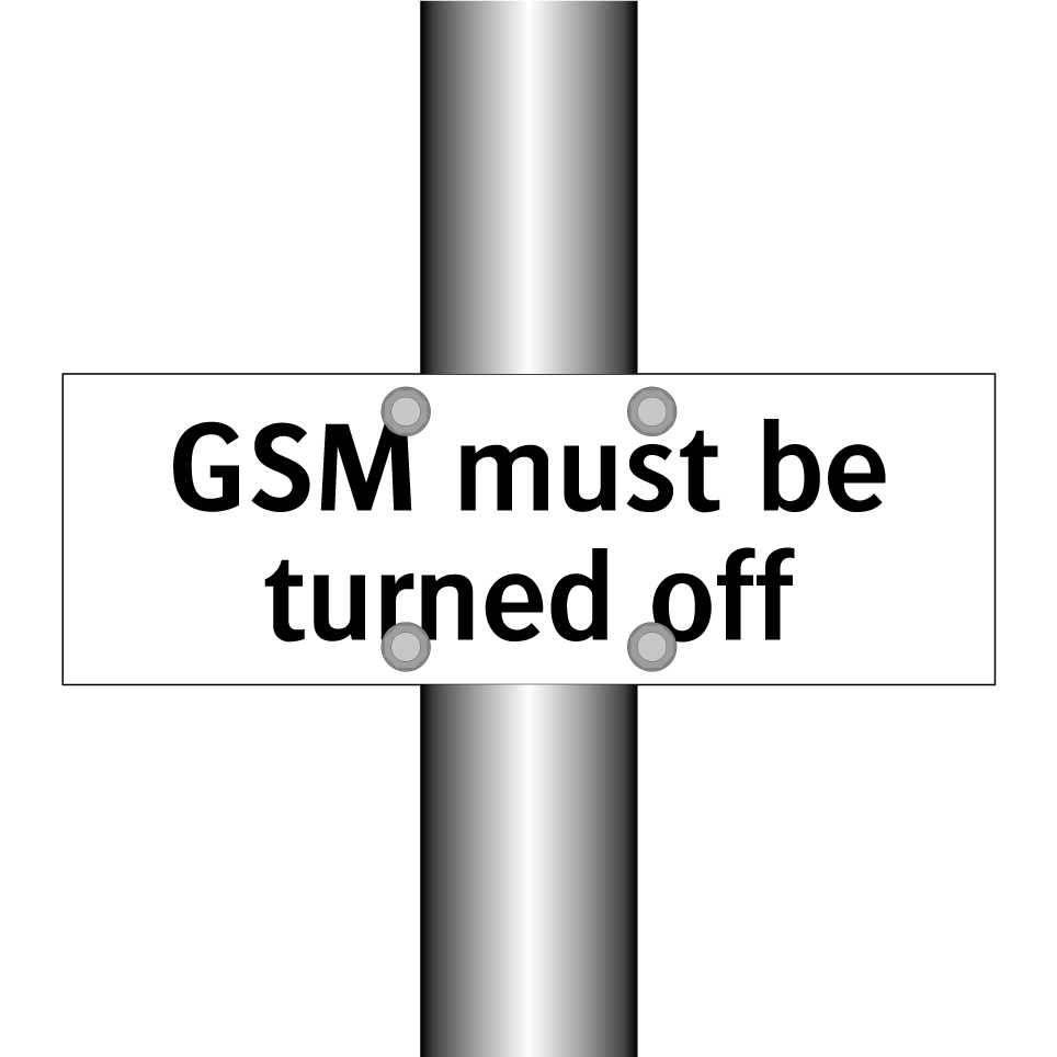 GSM must be turned off