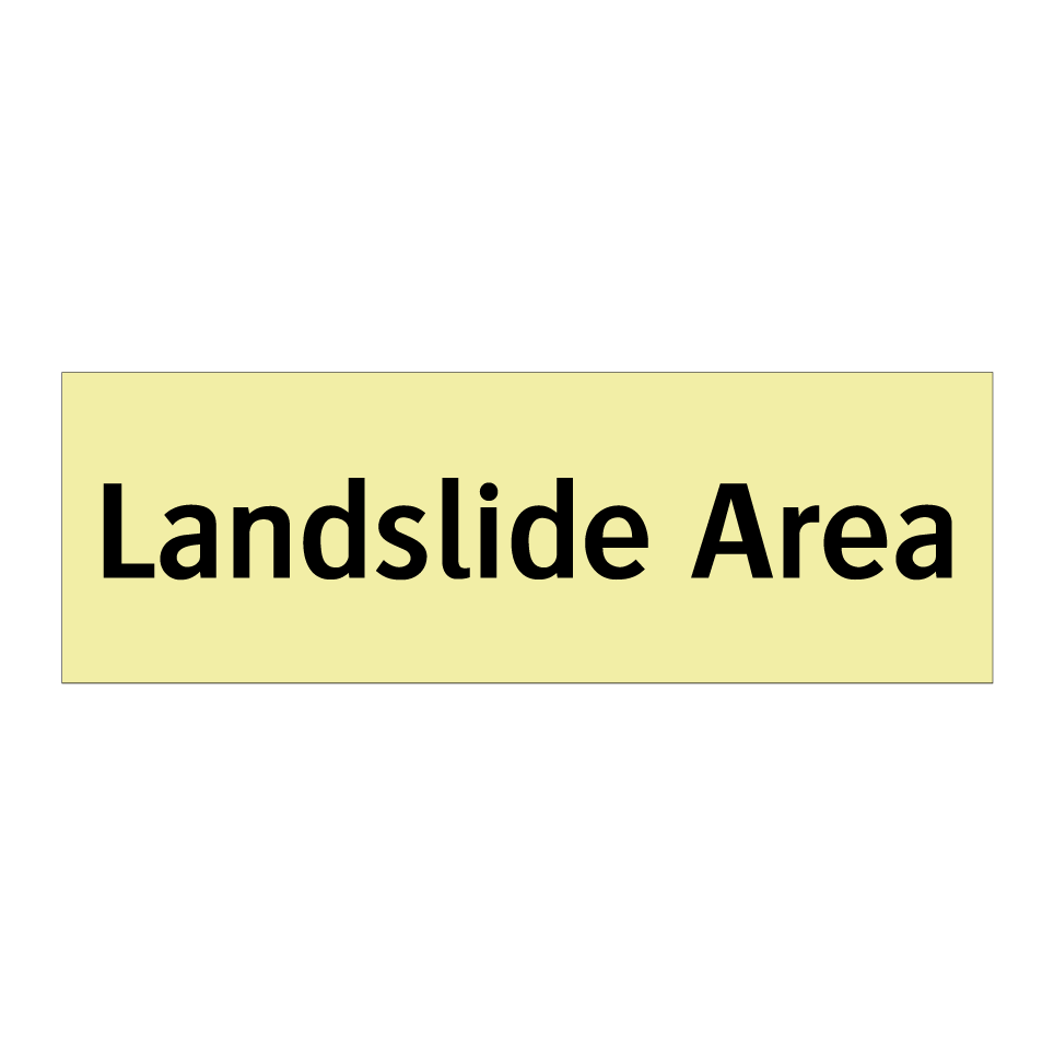 Landslide Area