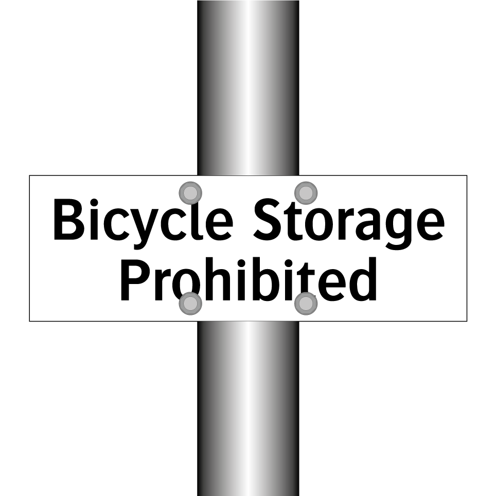 Bicycle Storage Prohibited