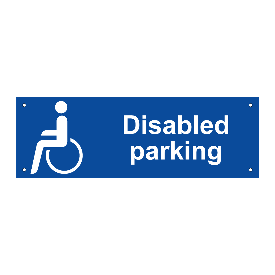 Disabled parking