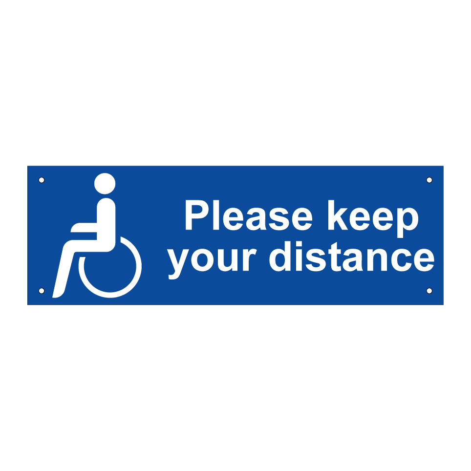 Please keep your distance