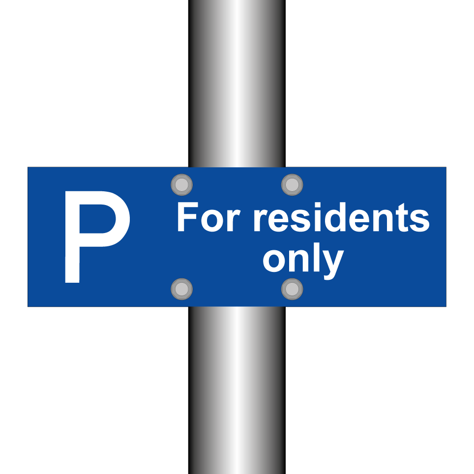 For residents only