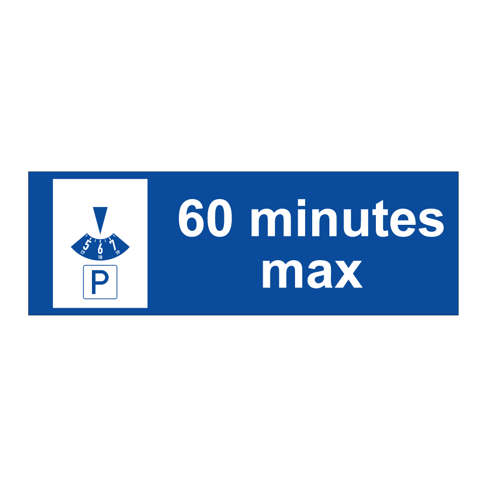 60 minutes max