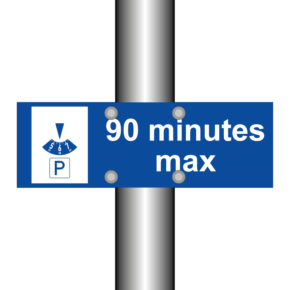 90 minutes max