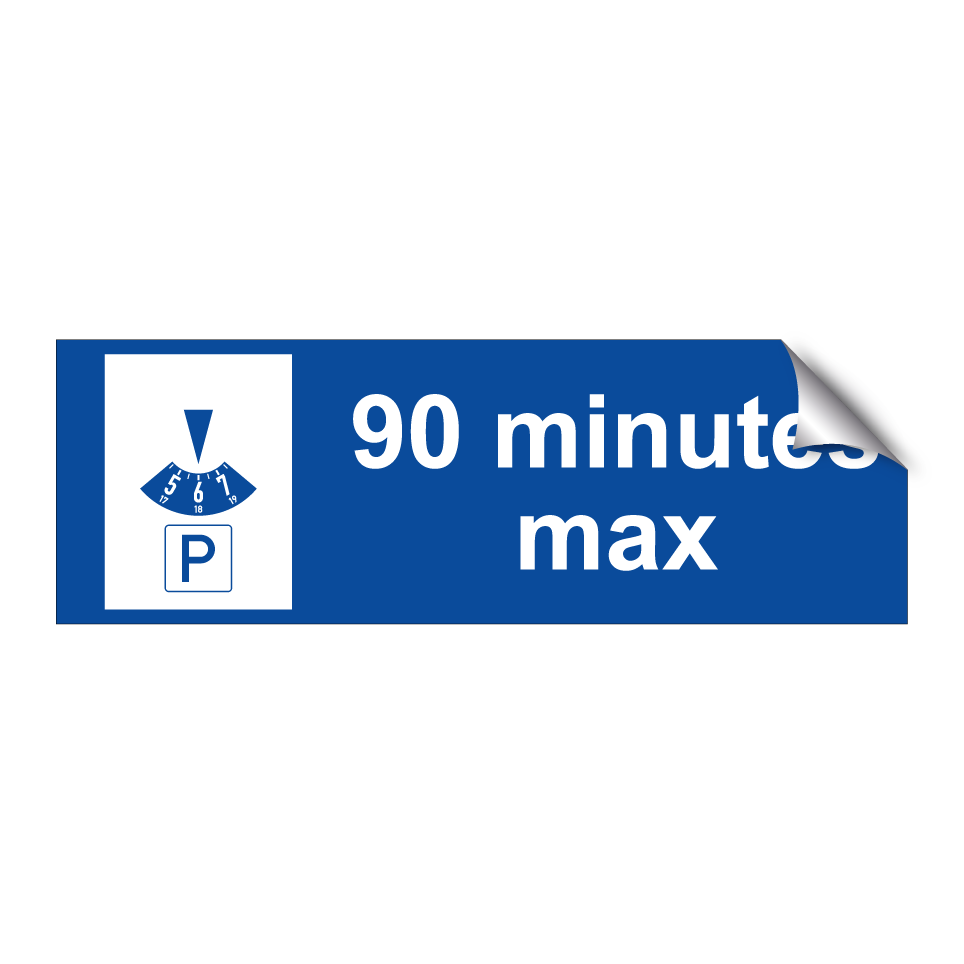 90 minutes max