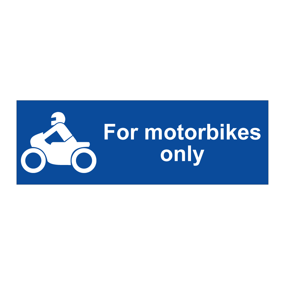 For motorbikes only