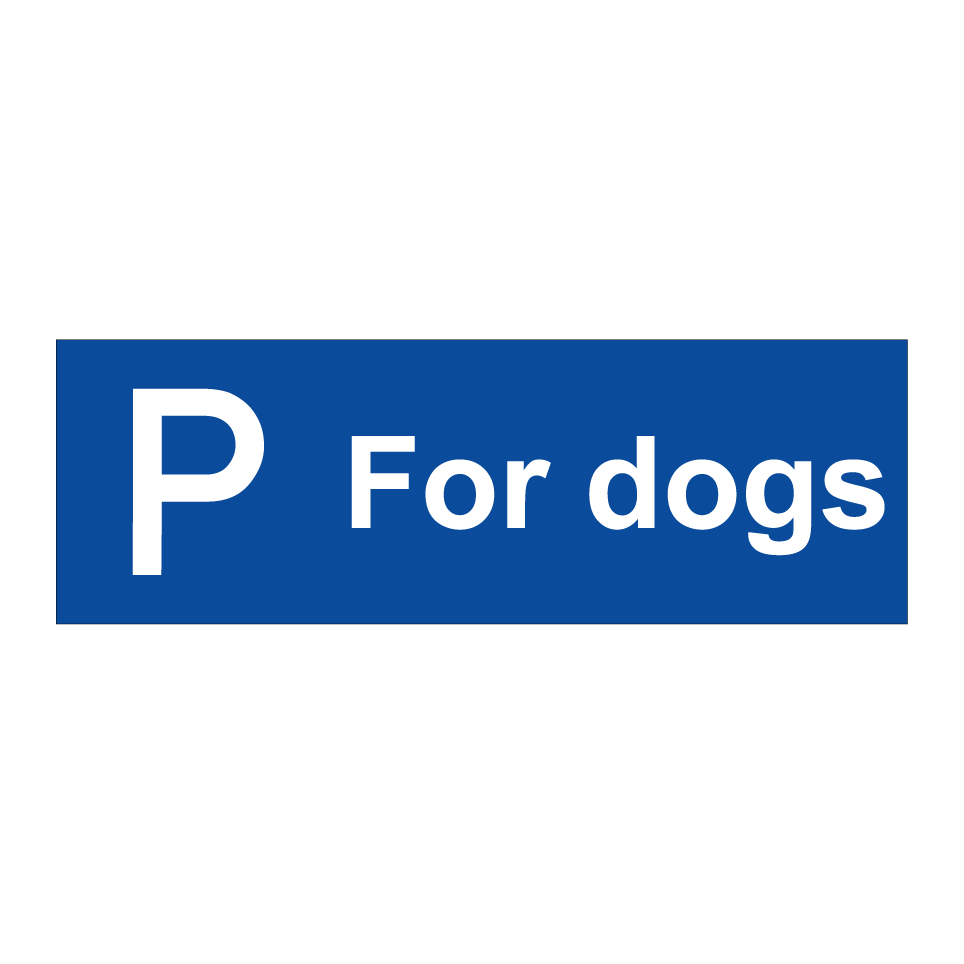 For dogs
