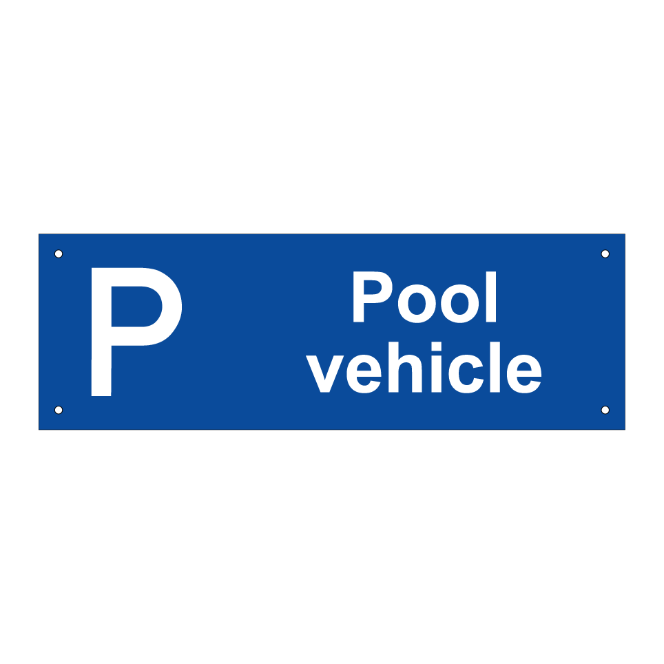 Pool vehicle