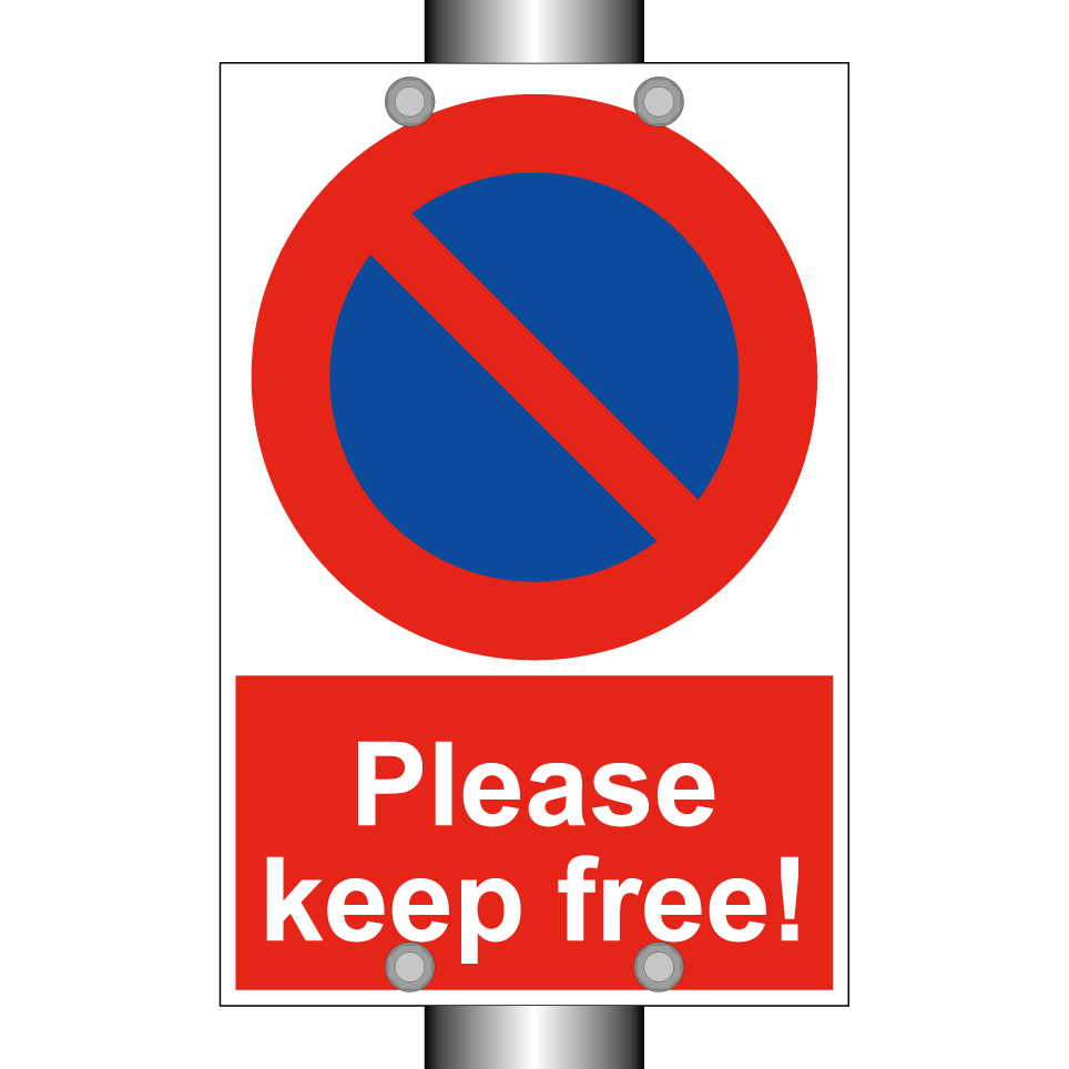 Please keep free!