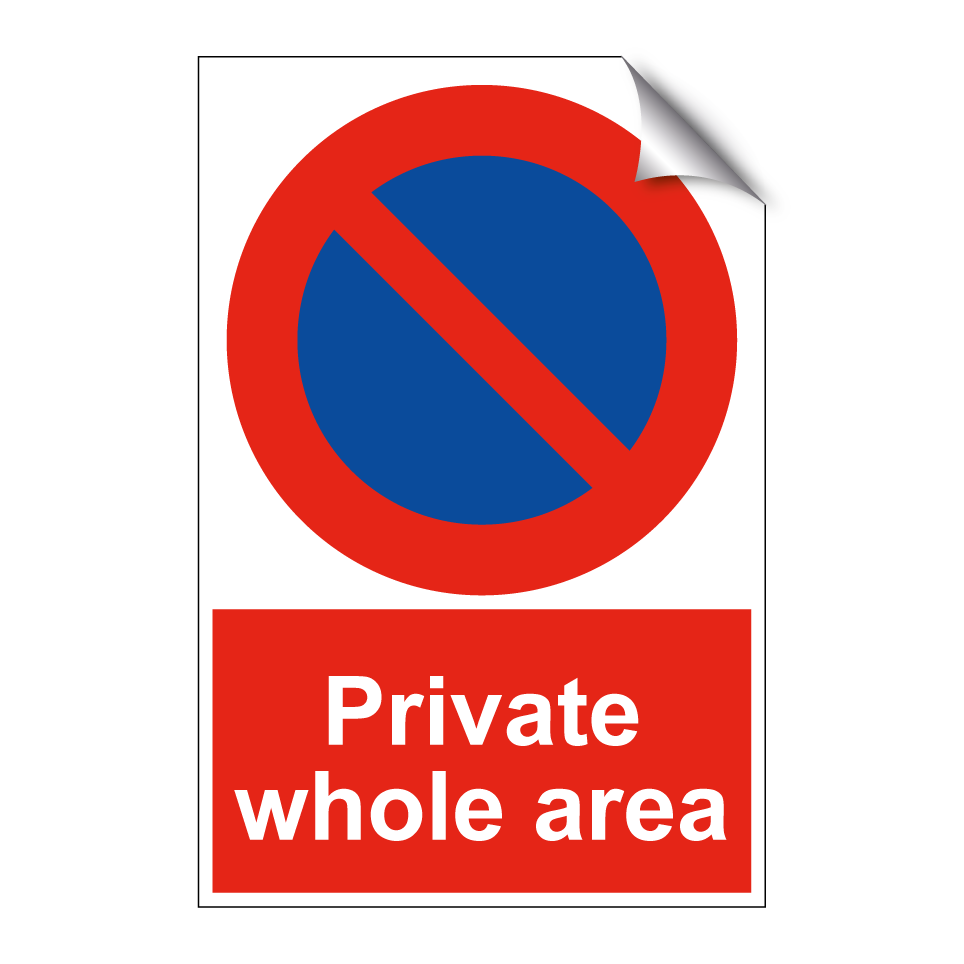 Private whole area