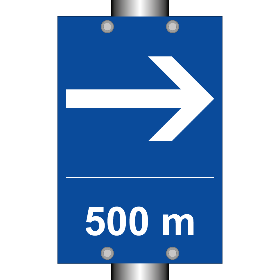 500 m
