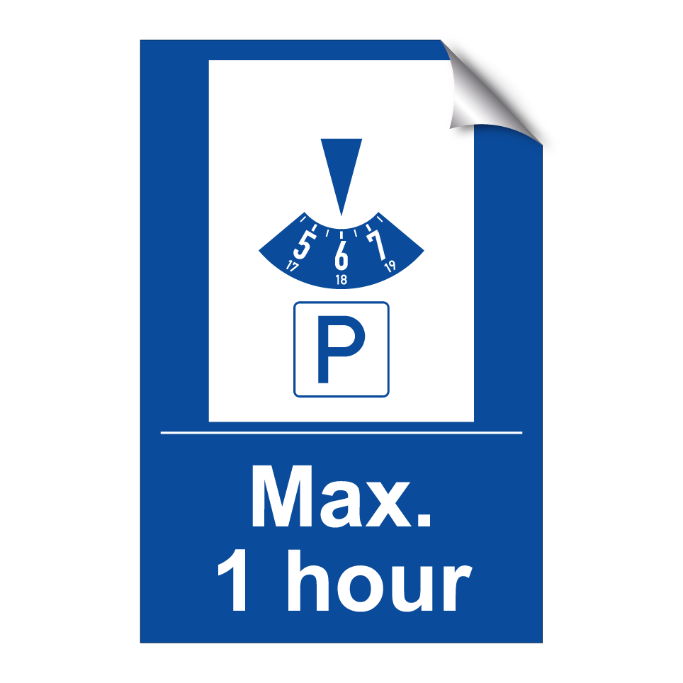 Max. 1 hour