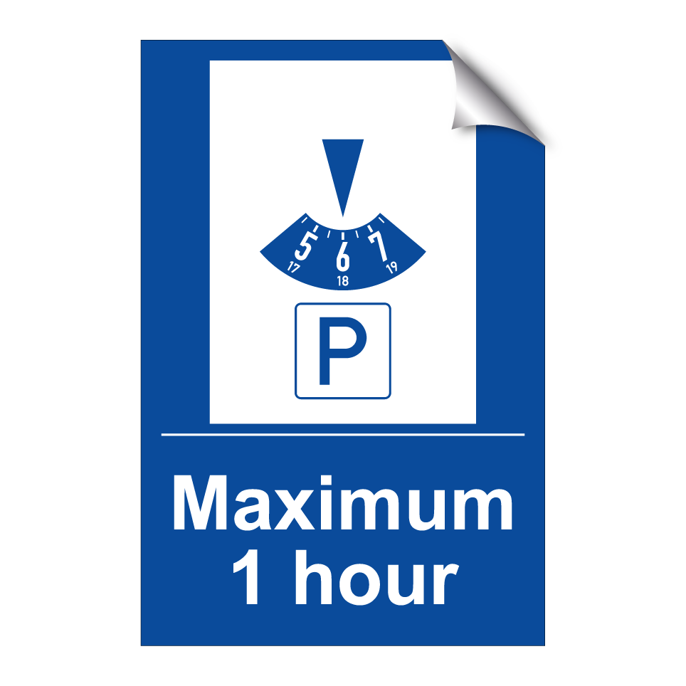 Maximum 1 hour