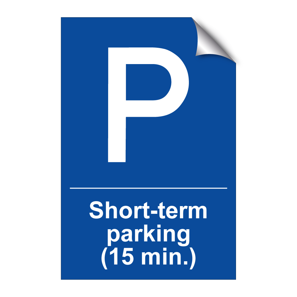 Short-term parking (15 min.)