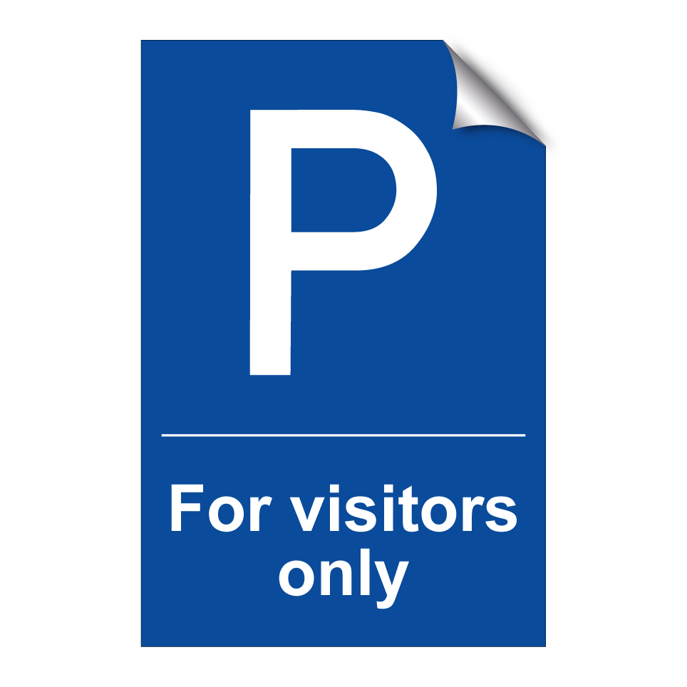 For visitors only