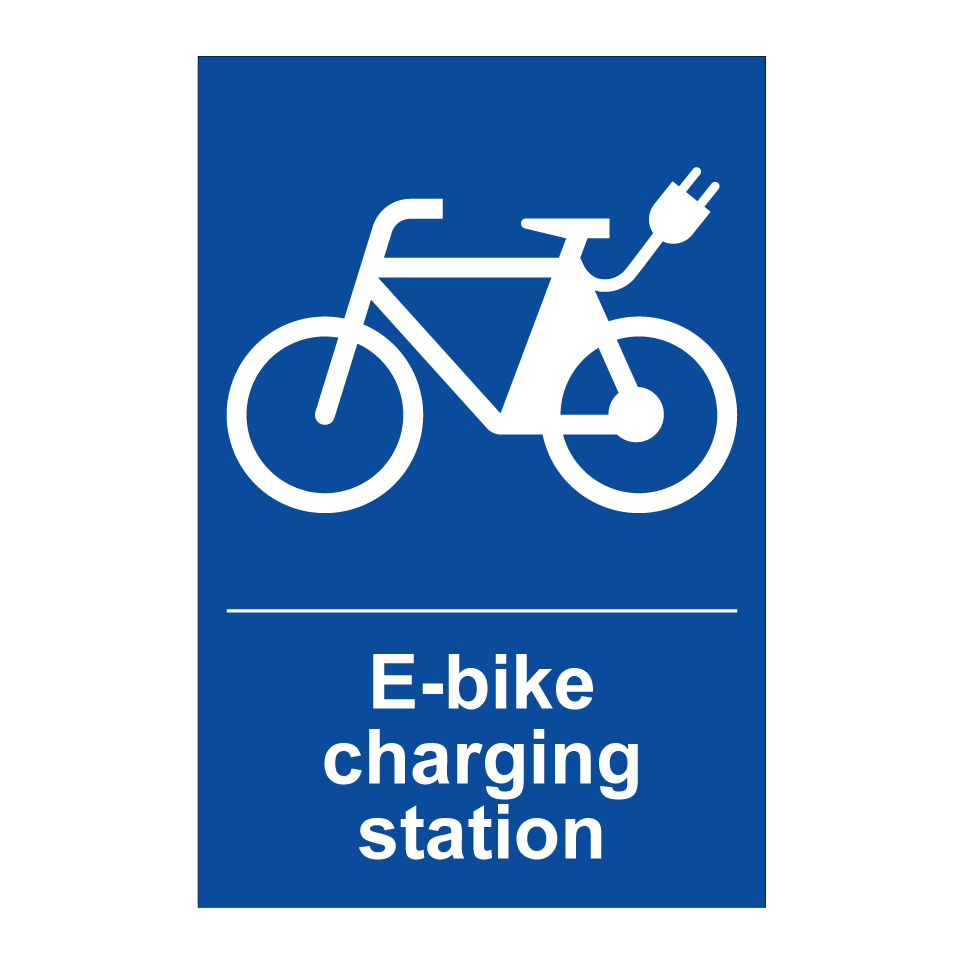 E-bike charging station